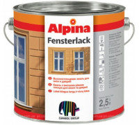 Alpina FENSTERLACK - эмаль для окон 2,5 л.
