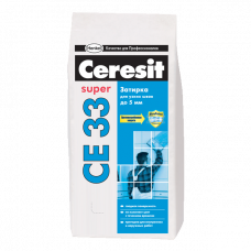 Затирка CERESIT CE33 (ЦЕРЕЗИТ СЕ33) кирпич (2 кг)